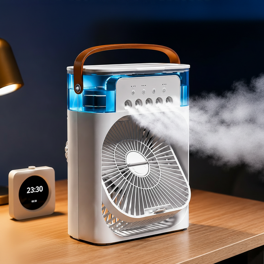 AirCool Mini – Climatiseur Diffuseur LED USB-C